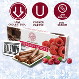Raspberry Chocolate Sticks. Includes Two Boxes of Sweets Milk Sticks and a BELLATAVO Fridge Magnet! Approximately 70 Jelly Centers Covered in