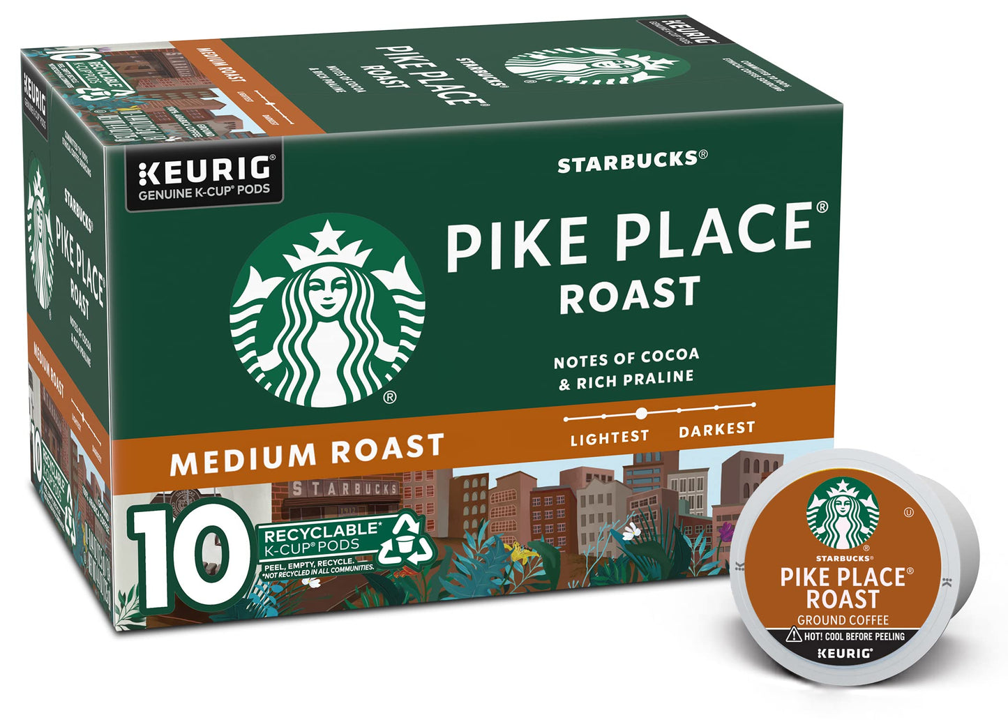 Starbucks Coffee K-Cups for Keurig Brewer 30 Piece Variety Pack