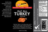 Dizzy Pig Mad Max Turkey Seasoning Rub (8oz Shaker) - Seasons 30+lbs of Food - Hand Made in the USA - MSG Free, Gluten Free