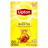 Lipton Tea Bags For A Naturally Smooth Taste Black Tea Can Help Support a Healthy Heart 4 oz 50 Count