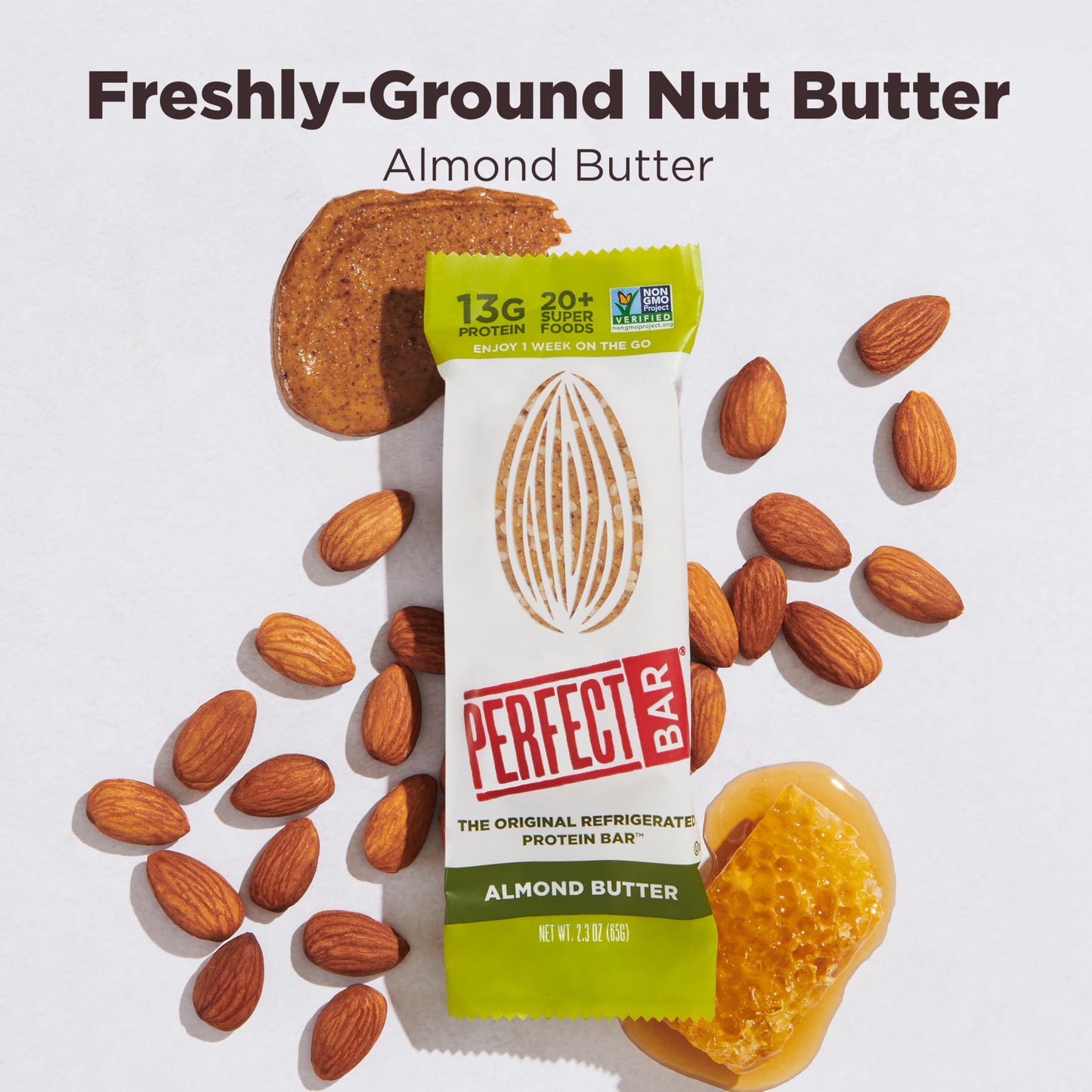 Perfect Bar Gluten-Free Almond Butter Refrigerated Protein Bar, 2.3 oz