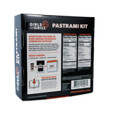 Girls Can Grill Pastrami Kit - Pastrami Brine, Salt-Free Rub & Meat Prep Bag | Cure Up to 12 lbs | No MSG | Includes Free How-To Ebook with 10 Recipes