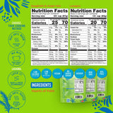 Natural Heaven Hearts of Palm Pasta Variety 6-Pack - Spaghetti Noodles, Angel Hair, Lasagna, Low-Calorie, Keto & Gluten-Free Food, Vegan, 9 Oz Ea