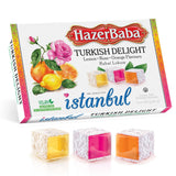 HazerBaba Turkish Delight Candy Rose, Lemon & Orange, 16 Oz (Pack of 1)