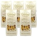 Pasta Toscana | Bronze Die Pasta | Italian Durum Wheat Semolina | Bronze die Pasta, 16 oz (Pack of 5, Penne Rigate)