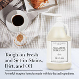 The Laundress Luxury Laundry Detergent, Gallon Pump, 126 Loads, Scented Signature Classic Fragrance, Concentrated Triple Enzyme Deep Cleaning