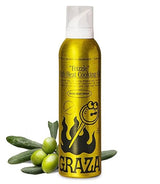 Graza Frizzle High Heat Cooking Oil Spray - Cooking Oil with a High Smoke Point & Neutral Flavor in a Spray Bottle for Frying, Baking & Grilling - Oil Made from 100% Olives - 5 oz (148ml)