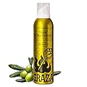 Graza Frizzle High Heat Cooking Oil Spray - Cooking Oil with a High Smoke Point & Neutral Flavor in a Spray Bottle for Frying, Baking & Grilling - Oil Made from 100% Olives - 5 oz (148ml)