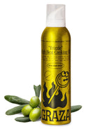 Graza Frizzle High Heat Cooking Oil Spray - Cooking Oil with a High Smoke Point & Neutral Flavor in a Spray Bottle for Frying, Baking & Grilling - Oil Made from 100% Olives - 5 oz (148ml)