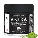 Akira Matcha 30g - Organic Premium Ceremonial Japanese Matcha Green Tea Powder - First Harvest - Zero Sugar - USDA and JAS Certified