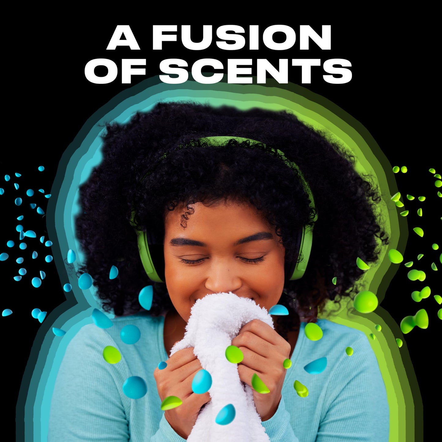 Downy Unstopables Fusions Scent Duos Laundry Scent Booster Beads, Twilight and Jasmine Scent, 10.7 OZ, 24hr non-stop freshness with 2 in 1 dual scent
