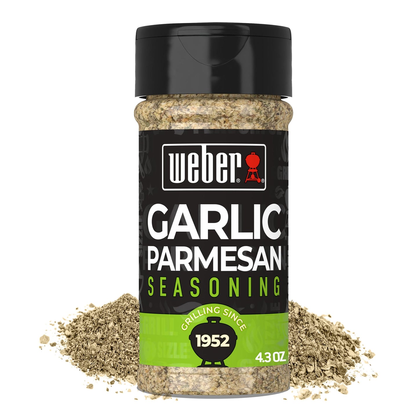 Weber Garlic Parmesan Seasoning, 4.3 oz