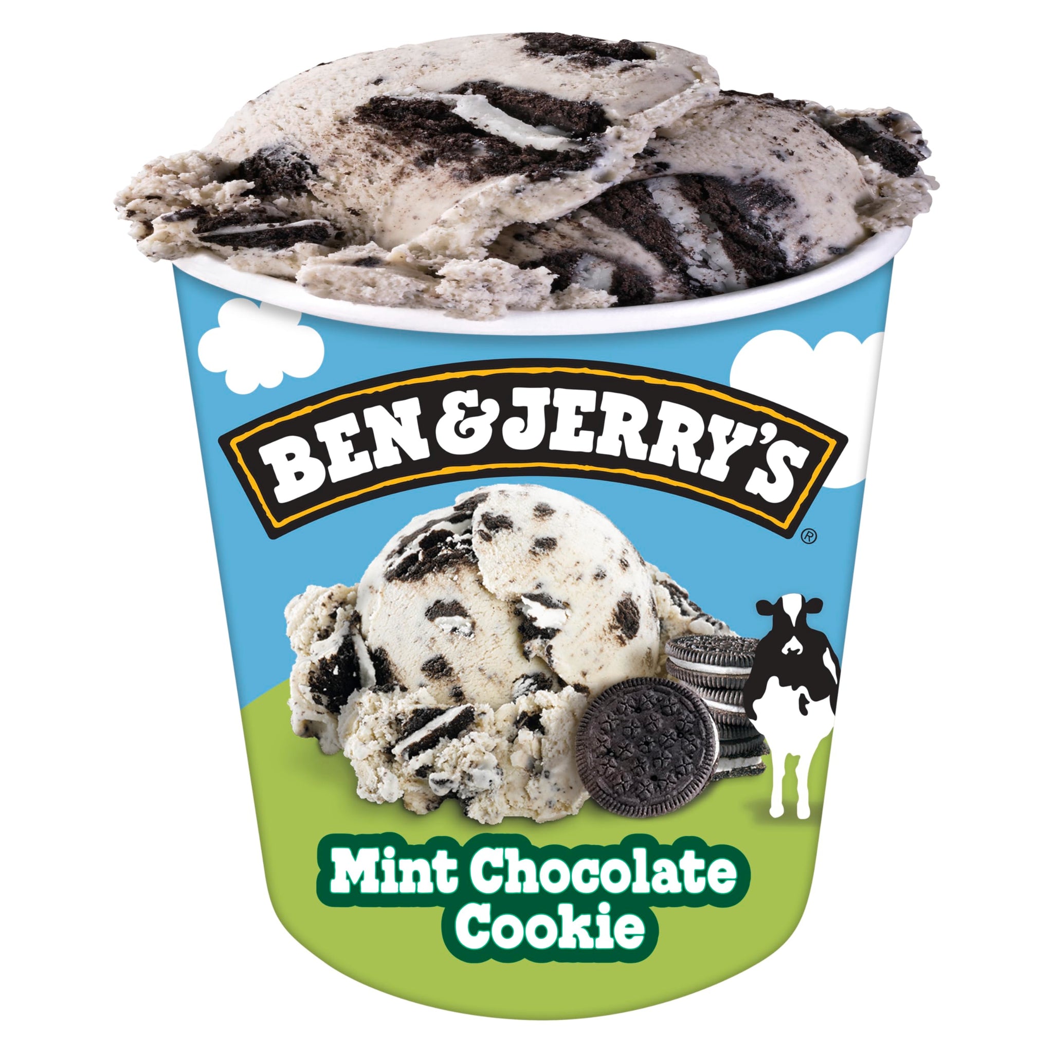 Ben & Jerry's Ice Cream Mint Chocolate Cookie 16 oz