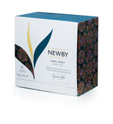Earl Grey Black Tea by Newby Teas - 50 Individually Wrapped Tea Bags - Flavoured with Pure Bergamot Oil - Premium Black Tea Blend