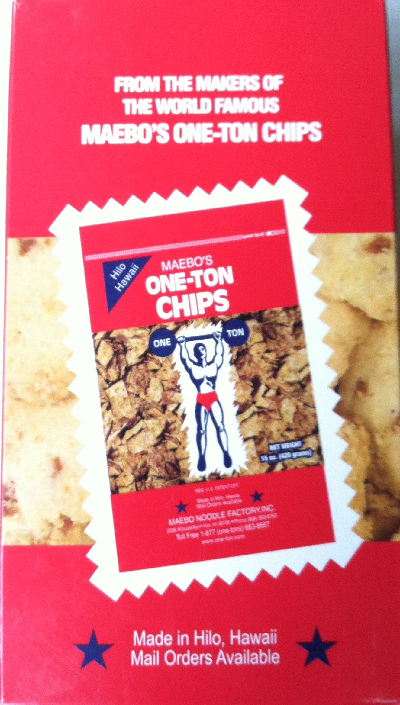 Maebo's One-Ton Chip Cookies - 6 oz