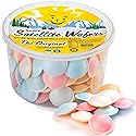 Gerrit's Original Satellite Wafers, Filled with Assorted Candy Beads, 100 Count Tub (4.41 oz)