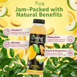 O2 Living Juice Cold Pressed Drink - Fresh Start Organic Juice Pack - No Added Sugars or Water, Naturally Sweetened from Fruits, Rich in Nutrients