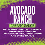 Taco Bell Creamy Avocado Ranch Sauce, 12 ounce