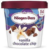 Haagen-Dazs Ice Cream, Vanilla Chocolate Chip, 14 oz (Frozen)