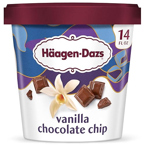 Haagen-Dazs Ice Cream, Vanilla Chocolate Chip, 14 oz (Frozen)