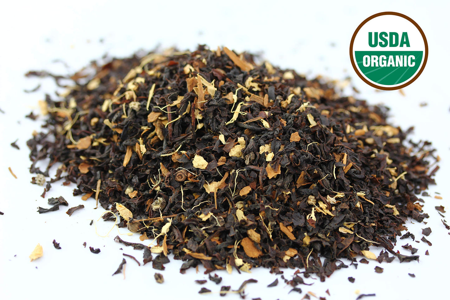 Classic Chai Tea Loose Leaf | CEYLON (110+ Cups) | 100% CERTIFIED ORGANIC Chai Ingredients| Black Tea, Cinnamon, Cardamom, Cloves & Black Pepper |