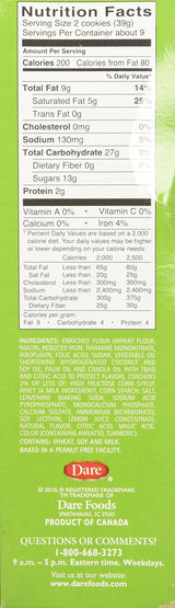 Dare Cookies, Lemon Creme, 12.3 Ounce