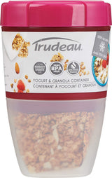 Trudeau FUEL GRANOLA WATERMELON Yogurt Container, Small