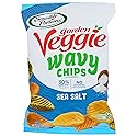 Sensible Portions Garden Veggie Wavy Chips, Sea Salt, 7 Oz