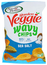 Sensible Portions Garden Veggie Wavy Chips, Sea Salt, 7 Oz