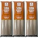 Hakubaku SOBA BUCKWHEAT NOODLES with barley 9.5 oz 3-PACK