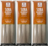 Hakubaku SOBA BUCKWHEAT NOODLES with barley 9.5 oz 3-PACK