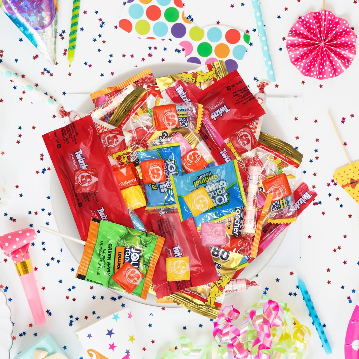 Bulk Candy Variety Pack - 3 lb Large Assorted Individually Wrapped Party Candies Mix for Pinata Fillers, Classrooms, Candy Bowls & Holiday Party
