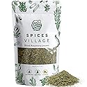 SPICES VILLAGE Rosemary Dried, Rosemary Herbs Dried, Cut & Sifted Pure Mediterranean Seasoning - Kosher, Gluten Free, Vegan, Non GMO, Resealable Bulk
