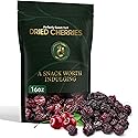 Cravers Delight Sweetened Dried Cherries - 16 oz of Tart Cherry Pitted Dried Fruit, Low Added Sugar - Great for Baking, Mixing & Toppings - Non-GMO