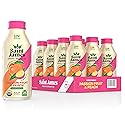 Saint James Iced Tea - Organic Green Tea - Non GMO, Gluten Free, Low Calorie & Low Sugar - Passion Fruit & Peach, 12 Pack (16 fl oz each)