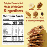 Monkey Brittle Healthy Snacks, Crispy Plant-Based Treats for Kids & Adults, Vegan & Gluten-Free, All-Natural Snack for School, Sports, Camping