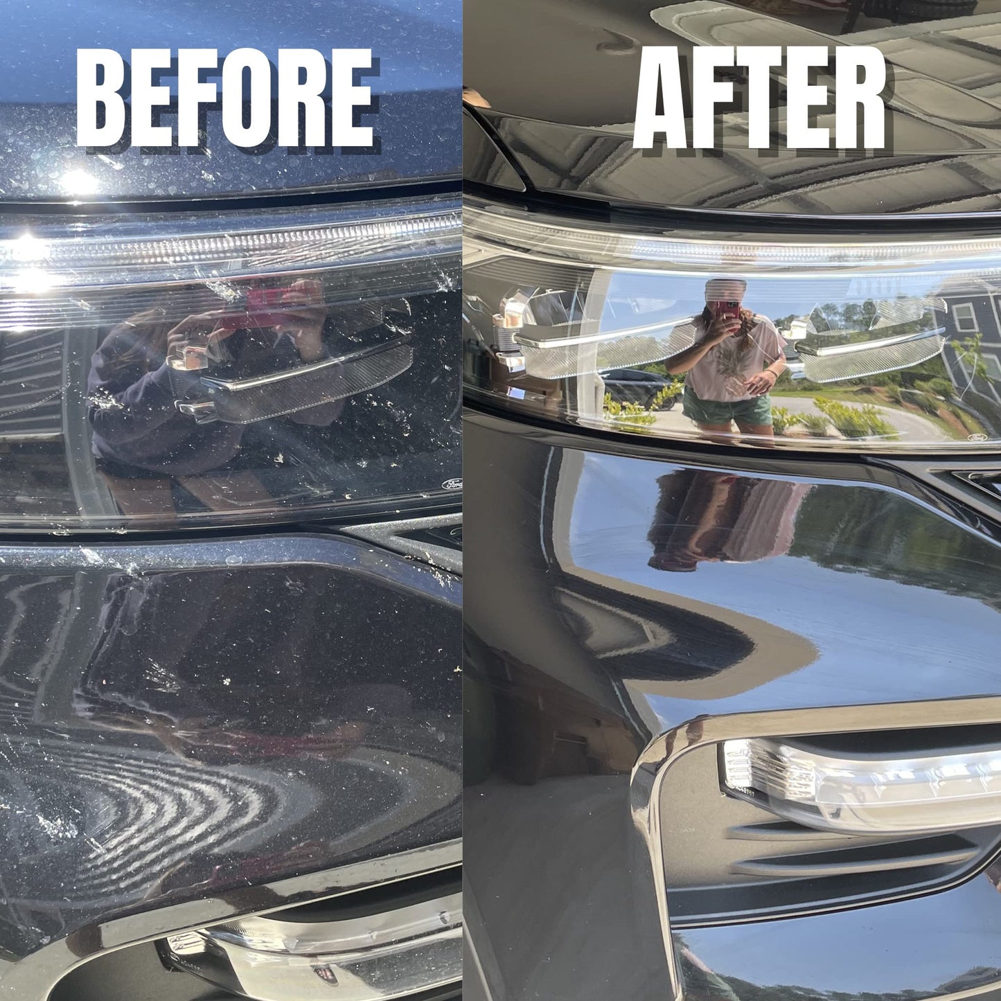 Bugz Out Car Bug Cleaner, Remover & Wash - Spray Bugs, Tar, Bird Poop Off Exterior of Car & Windshield. Remove Black Streaks Without Scratching or