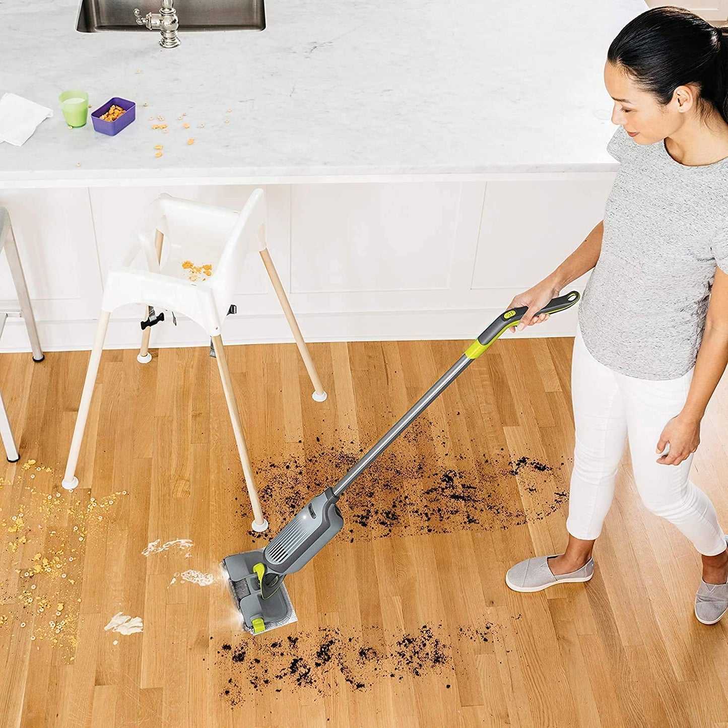 Shark VMP40 VACMOP Disposable Hard Floor Vacuum and Mop Pad Refills, Hardwood Floor Mop Pad, Shark Hard Floor Pads, 10 Count (Pack of 4) (Packaging