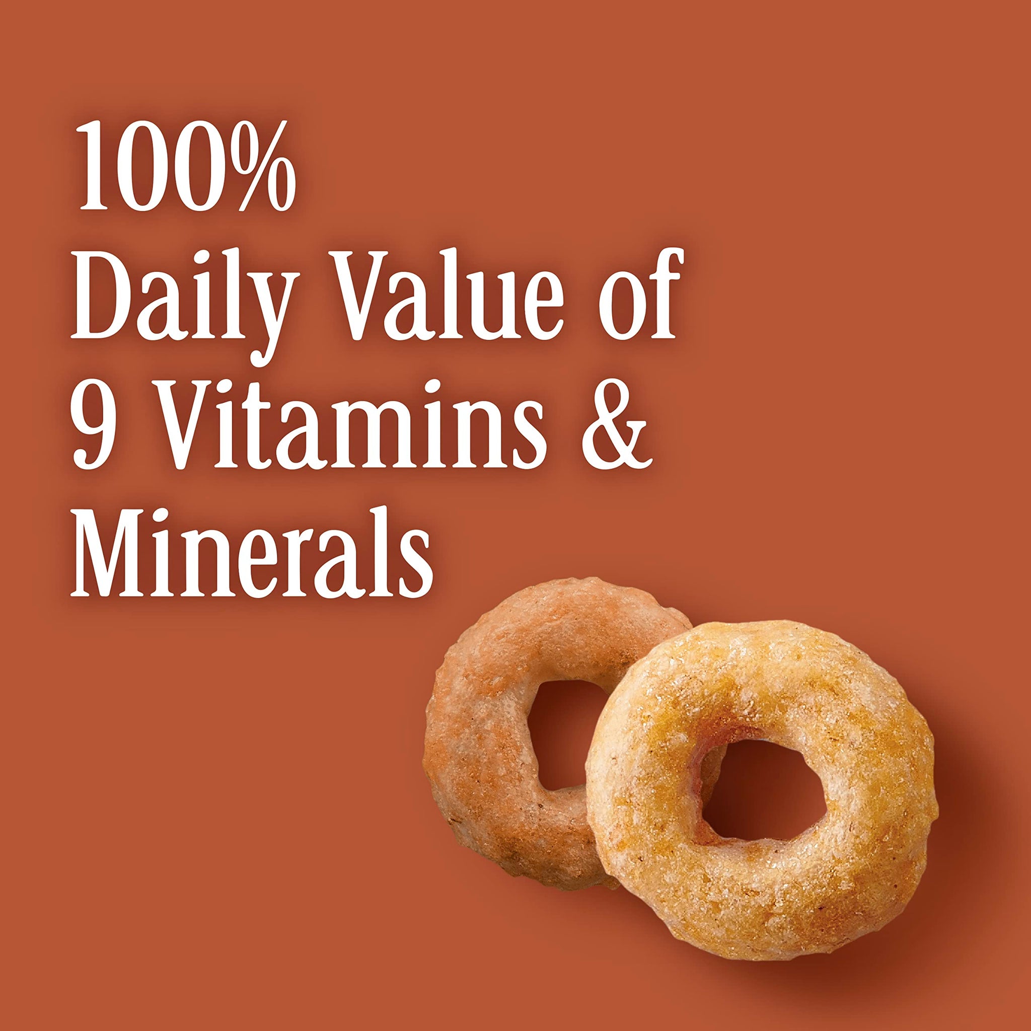 Vanilla Spice Cheerios Heart Healthy Cereal, Gluten Free Cereal With Whole Grain Oats, Family Size, 18 oz