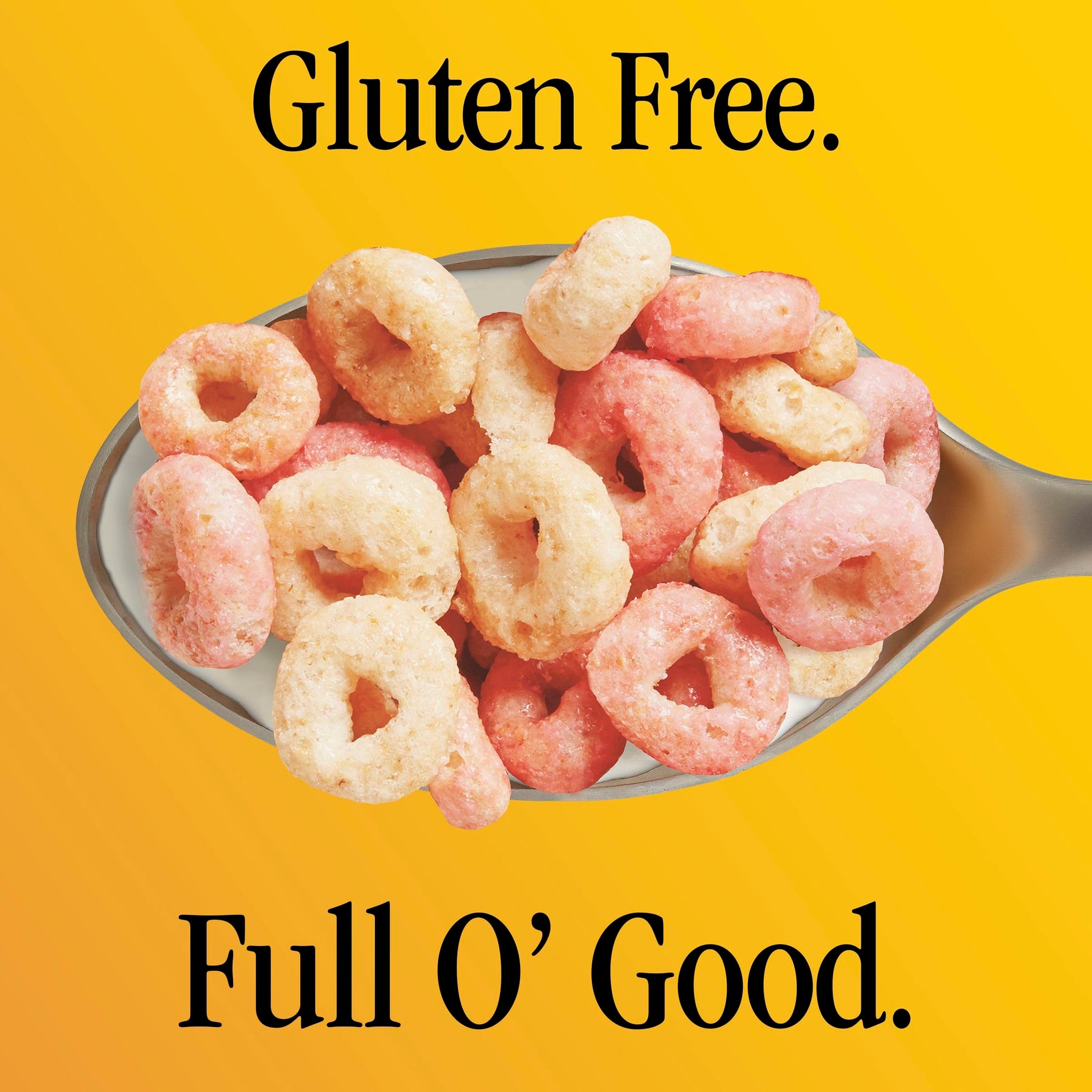 Strawberry Banana Cheerios, Heart Healthy Gluten Free Breakfast Cereal, Made with Whole Grain Oats, Family Size, 19 oz