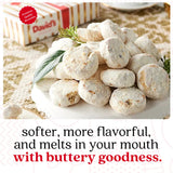 David’s Cookies Ideal Thank You Gift for Everyone - Butter Pecan Meltaways Cookies with Crunchy Pecans and Powdered Sugar - Premium Fresh Ingredients