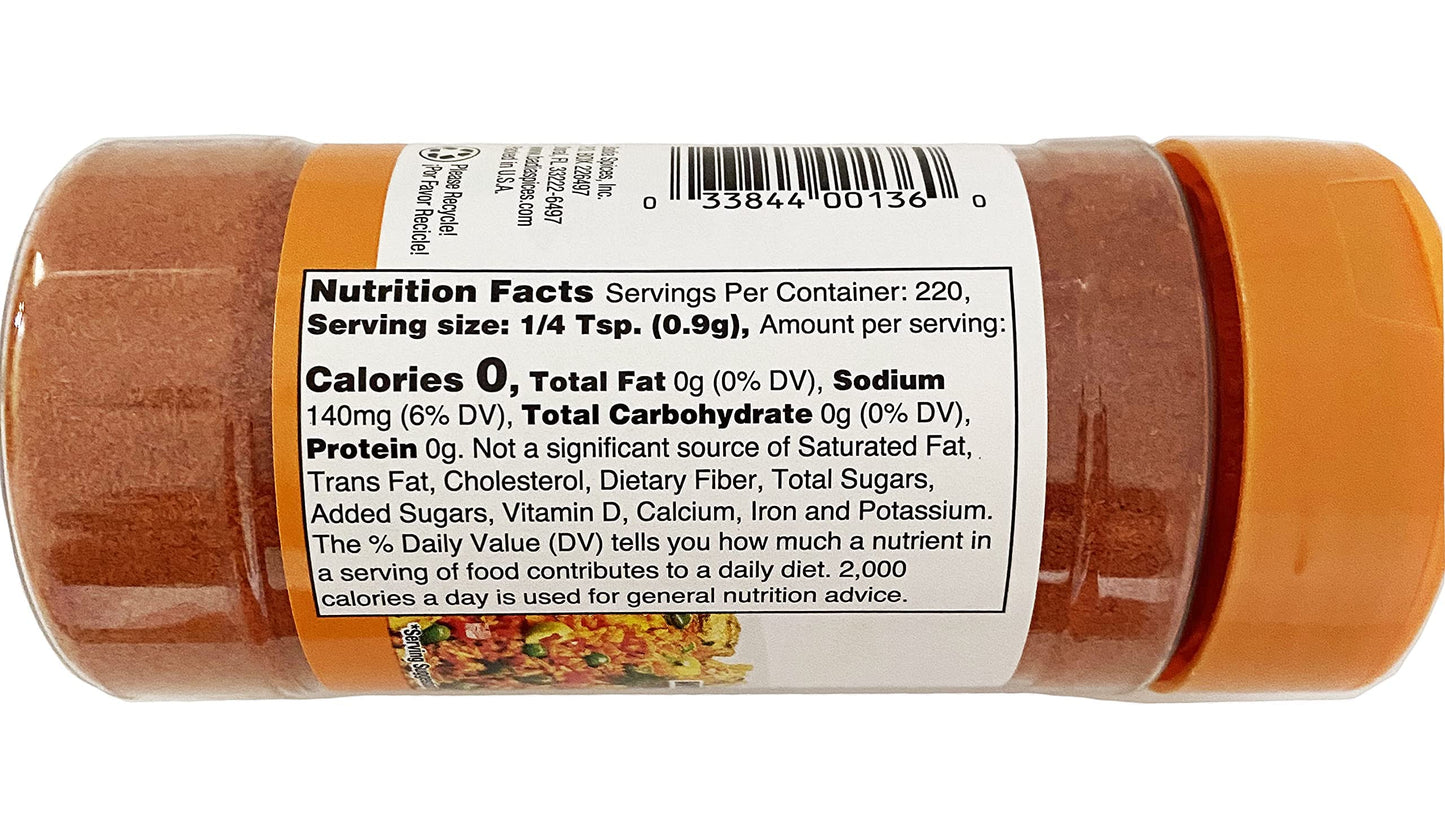 Sazon with Coriander and Annatto - 7 oz - Badia Spices