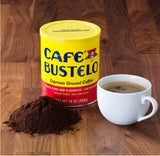 Café Bustelo Espresso Dark Roast Ground Coffee, 10 Ounces (Pack of 12)