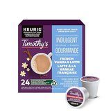 Timothy's French Vanilla Latte, K-Cup Portion Pack for Keurig Brewers (24 Count)