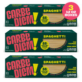 Carbe Diem!, Spaghetti, Lower Net Carb Pasta with Traditional Flavor & Texture, 8 grams of Protein, 55% Fewer Net Carbs & Only 110 Calories Per