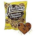 Linden's Chocolate Chip Chippers Cookies - 2 oz Bags - 36 Bags- With Exclusive InPrimeTime Cookie Heart Magnet