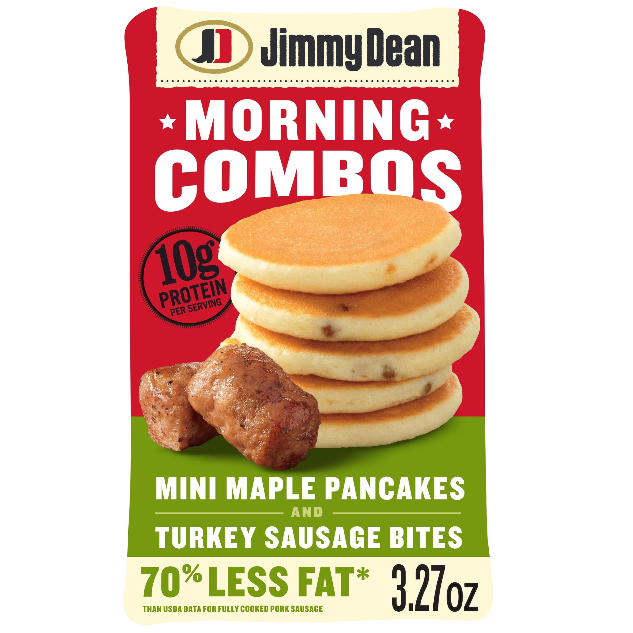 Jimmy Dean Morning Combos Mini Maple Pancakes And Turkey Sausage Bites, Single Serve