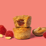 Bobo's PB&J Stuff'd Oat Bites, Simple Ingredients, Whole Grain Oats, Plant Based, Non-GMO, Gluten Free Breakfast Bars, Healthy Snacks for Adults