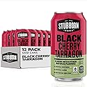 Stubborn Soda, Black Cherry Tarragon, 12 Fl Oz Cans (Pack of 12)