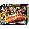 Amy's Frozen Meals, Cheese Enchilada, Made With Organic Corn and Tomatoes, Gluten Free Microwave Meals, 9 Oz